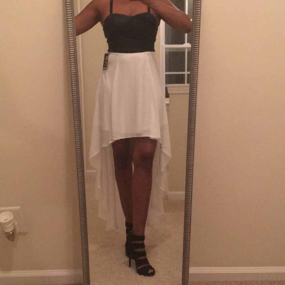 Express Hi-Low Maxi Dress